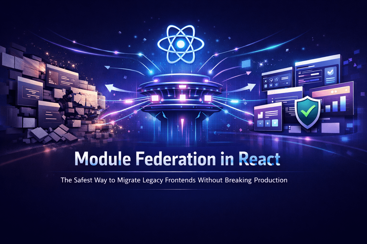 Module Federation in React: The Safest Way to Migrate Legacy Frontends Without Breaking Production