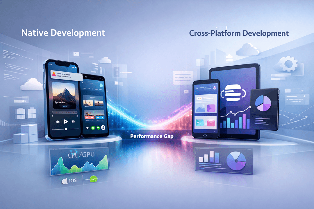 Native vs Cross-Platform in 2026: When the Performance Gap Actually Matters